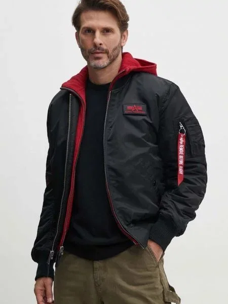 Alpha Industries Bunda Alpha Industries D-Tec SE čierna
