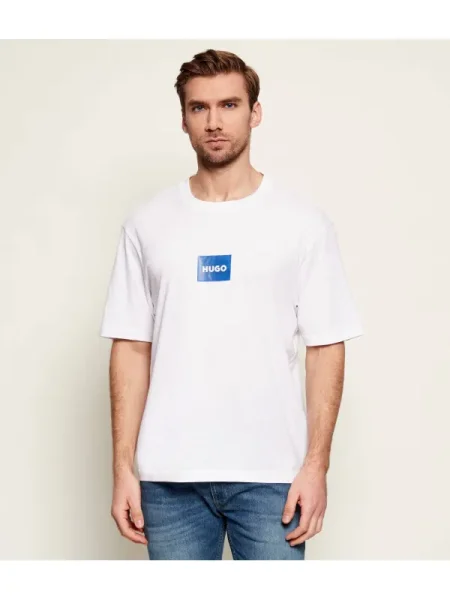 Hugo Blue tricou din Nayonix alb
