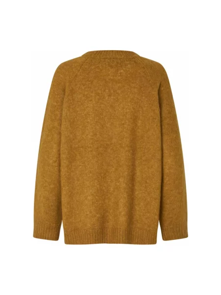 Sweter Masai z długim rękawem brązowy
