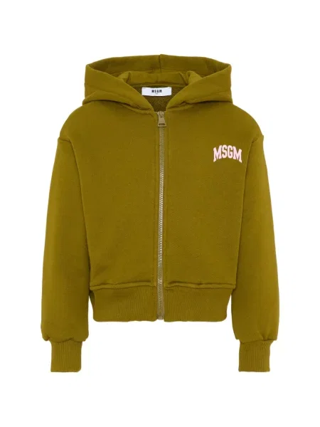 Bluza z kapturem dziecięca Msgm zielona
