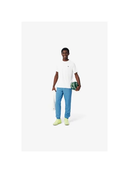 Pantaloni Lacoste albastru