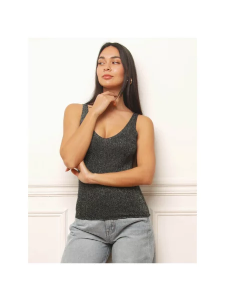 Top La Modeuse crna