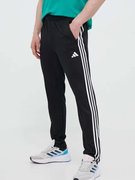 Панталон за трениране adidas Performance Train Essentials черно с апликация