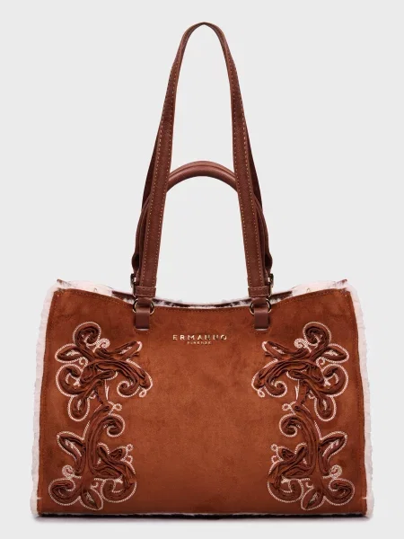 Сумка Ermanno Scervino коричнева