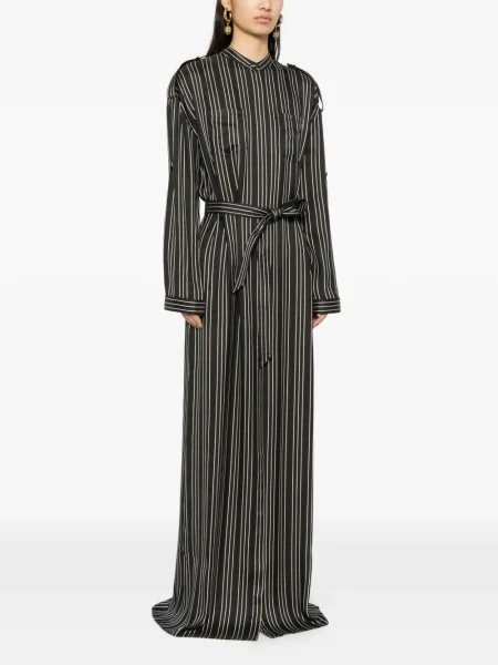 Rochie Tom Ford cu dungi de costum negru