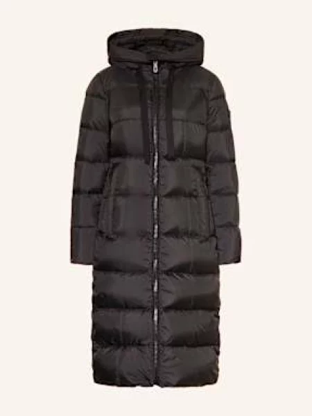Peuterey Płaszcz Puchowy Nunki schwarz czarny