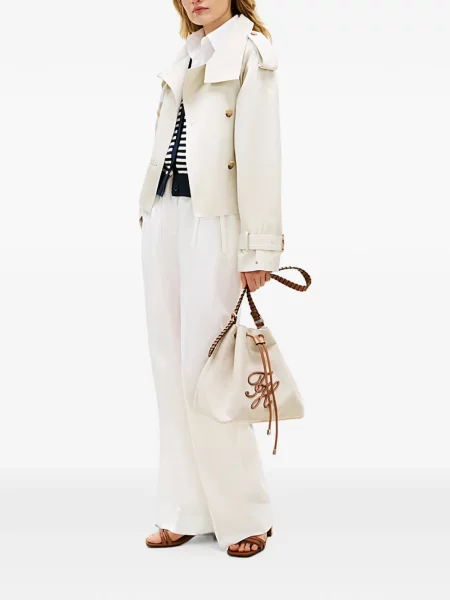 Siuvinėta drobė rankinė Tommy Hilfiger