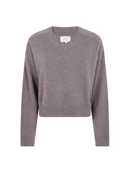 Sweter Loulou De Saison z kaszmiru brązowy