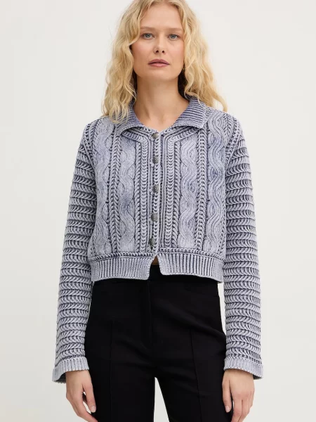 Pinko kardigan fioletowy