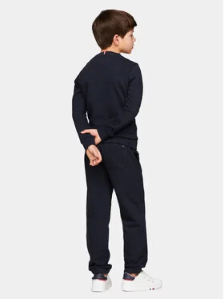 Tommy Hilfiger Džemperis Th Logo Tamsiai mėlyna
