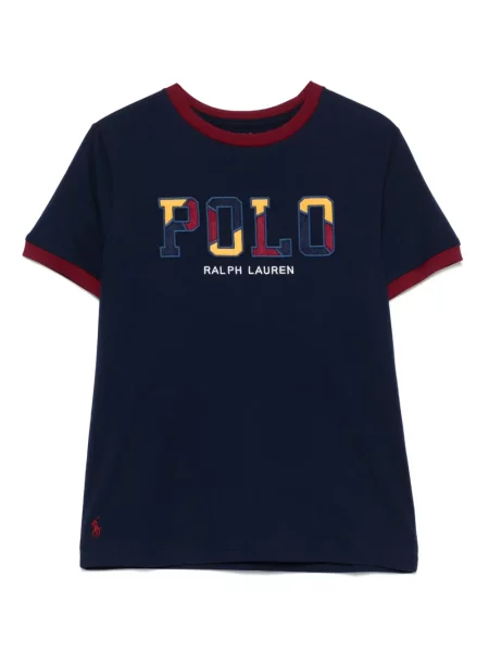 Koszulka polo dziecięca Polo Ralph Lauren niebieska