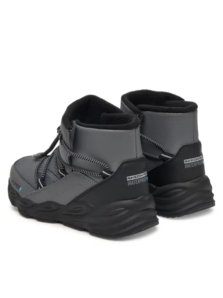 Skechers Μπότες Χιονιού Turbo Tread CCBK γκρι
