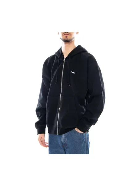 Bluza Obey polarowa czarna