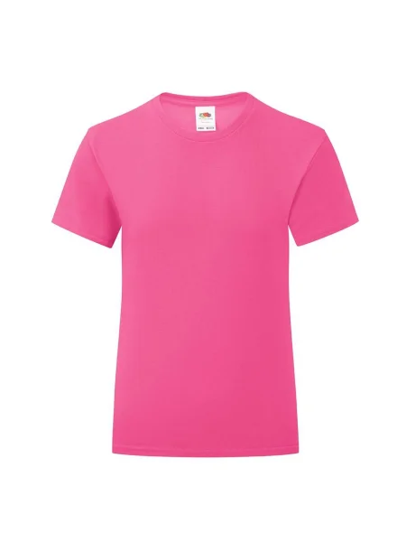 Tricou copii Fruit Of The Loom roz