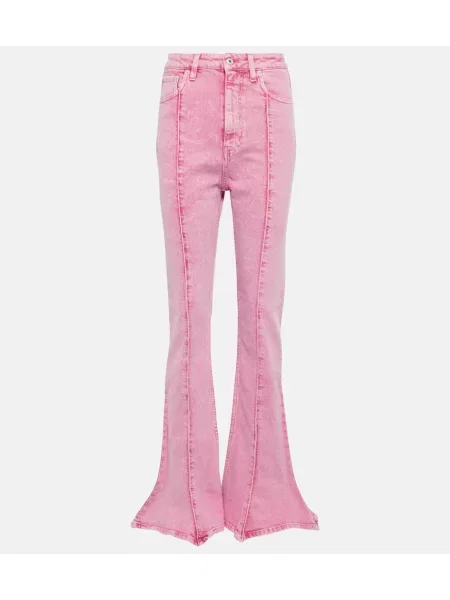 Klasične kavbojke na zvonec Y/project na zvonec roza