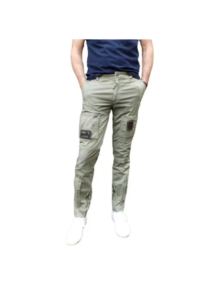 Spodnie Aeronautica Militare zielone