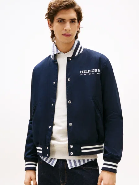 Bomber jakna Tommy Hilfiger bela
