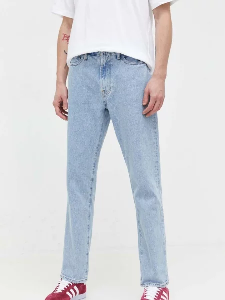 Džíny Abercrombie & Fitch modré