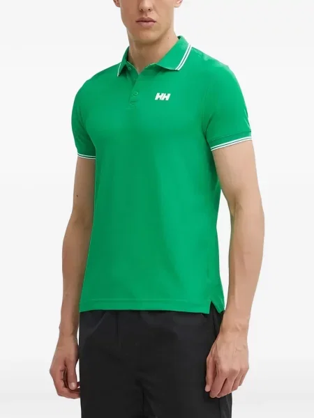 Tricou polo Helly Hansen cu dungi verde