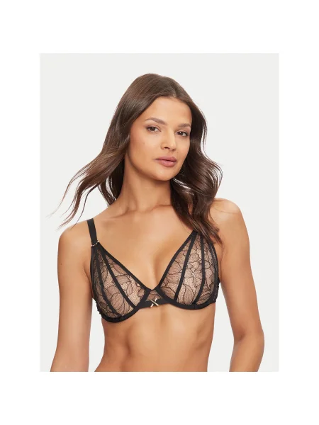 Chantelle X Melltartó alsó huzallal Xquisite fekete