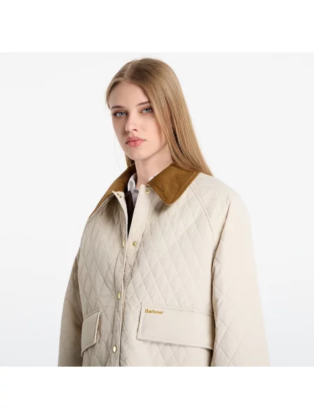 Barbour Prošívaná Bunda Kirby režná hnědá