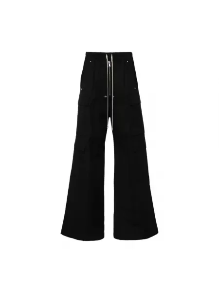 Spodnie cargo Rick Owens czarne