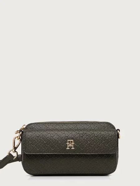 Tommy Hilfiger geantă crossbody pentru femei verde