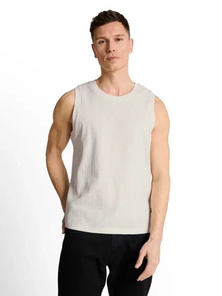 TOM TAILOR DENIM Tricou alb