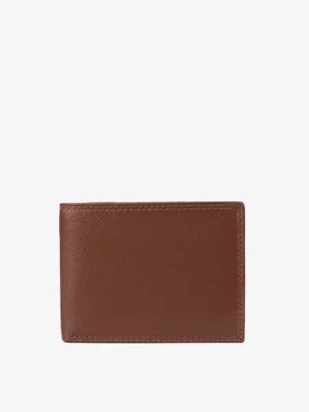 Кожаный кошелек Inbag коричневый