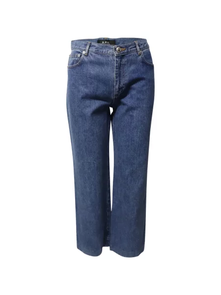 Blugi cu picior larg A.p.c. albastru