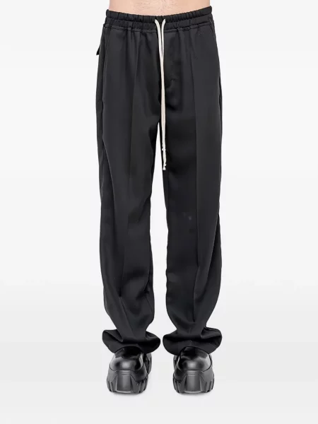 Pantaloni Rick Owens cu cordon negru