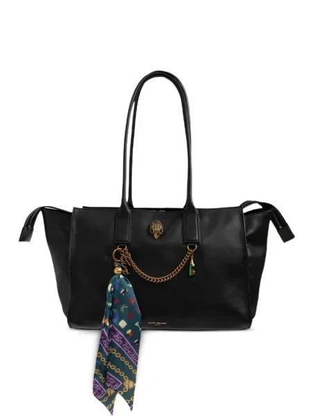 Geantă shopper Kurt Geiger London din piele negru