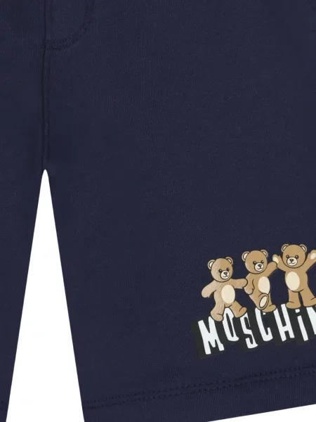 Szorty dziecięce Moschino niebieskie