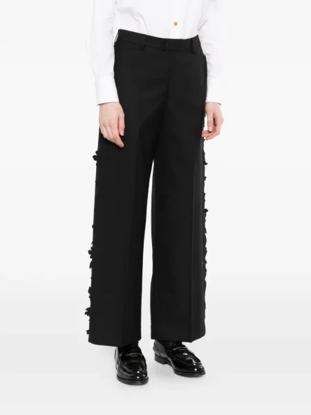 Pantaloni Jnby cu volane negru