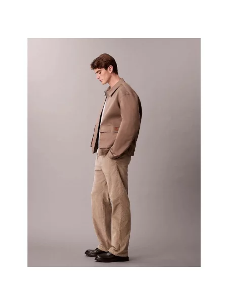 Pantaloni Calvin Klein Jeans maro
