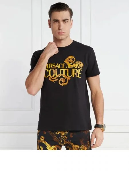 Versace Jeans Couture Tricou negru
