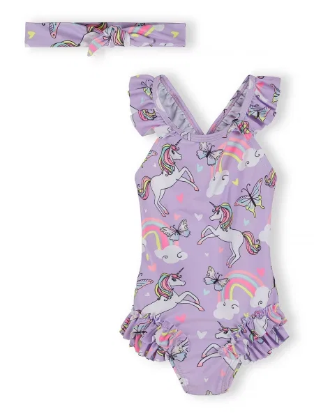 MINOTI Costum de baie întreg mov liliachiu