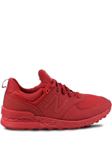 Sneakersy New Balance 574 zamszowe niebieskie