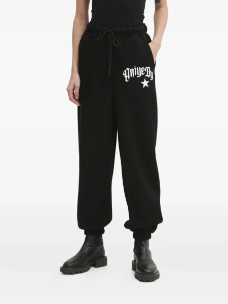 Pantaloni Aniye By cu imagine negru