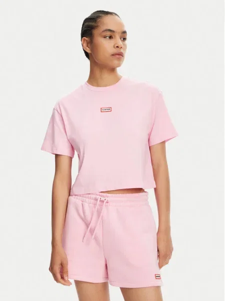 Hunter Tricou Abby Boxy Fit roz