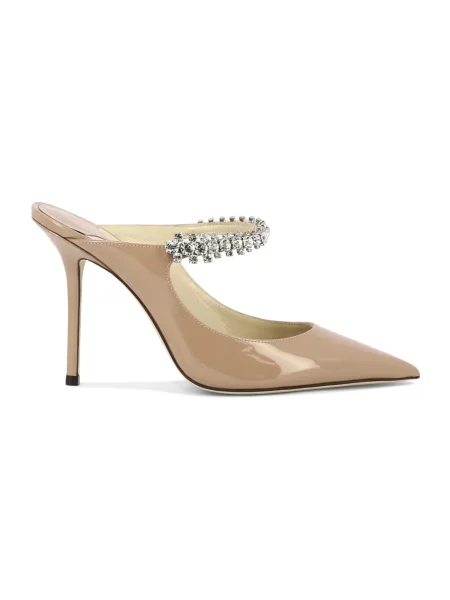 Klapki Jimmy Choo różowe