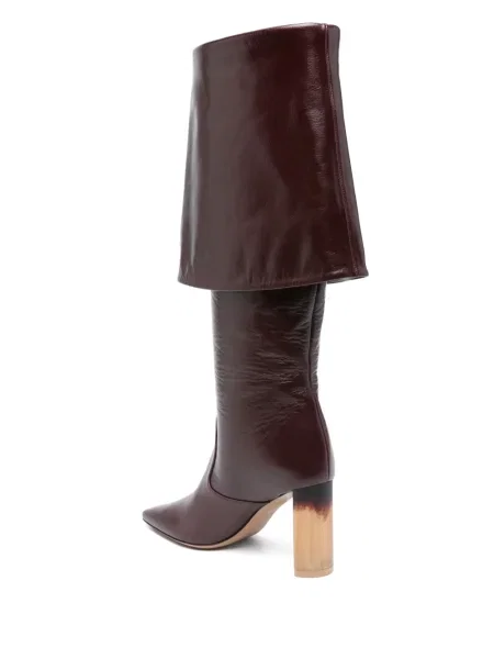 Botine Chloé roșu