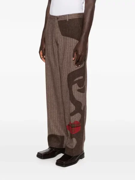 Pantaloni Kidsuper maro