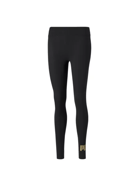 PUMA legginsy Essentials+ Metaliczny Odzież M czarny