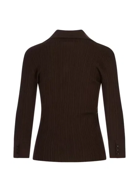 Top Agnona tricotate maro