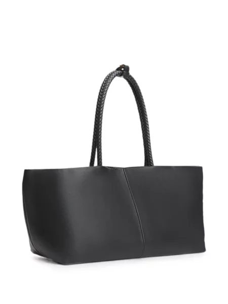 Geantă Tommy Hilfiger țesută negru