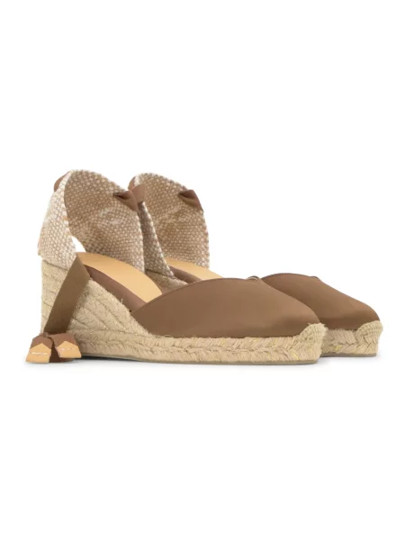 Espadryle Castaner brązowe