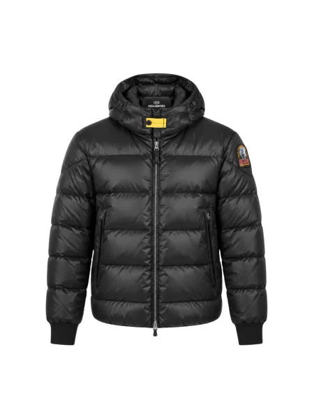 Kurtka puchowa Parajumpers z kapturem czarna