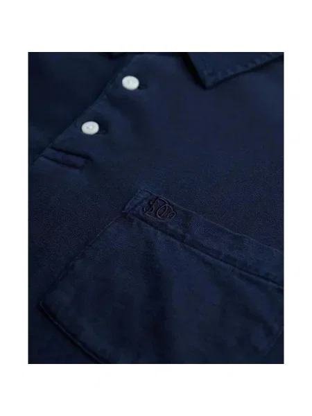 Polo Superdry Classic niebieska