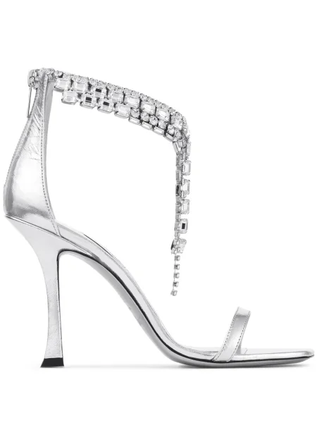 Sandale Jimmy Choo argintiu